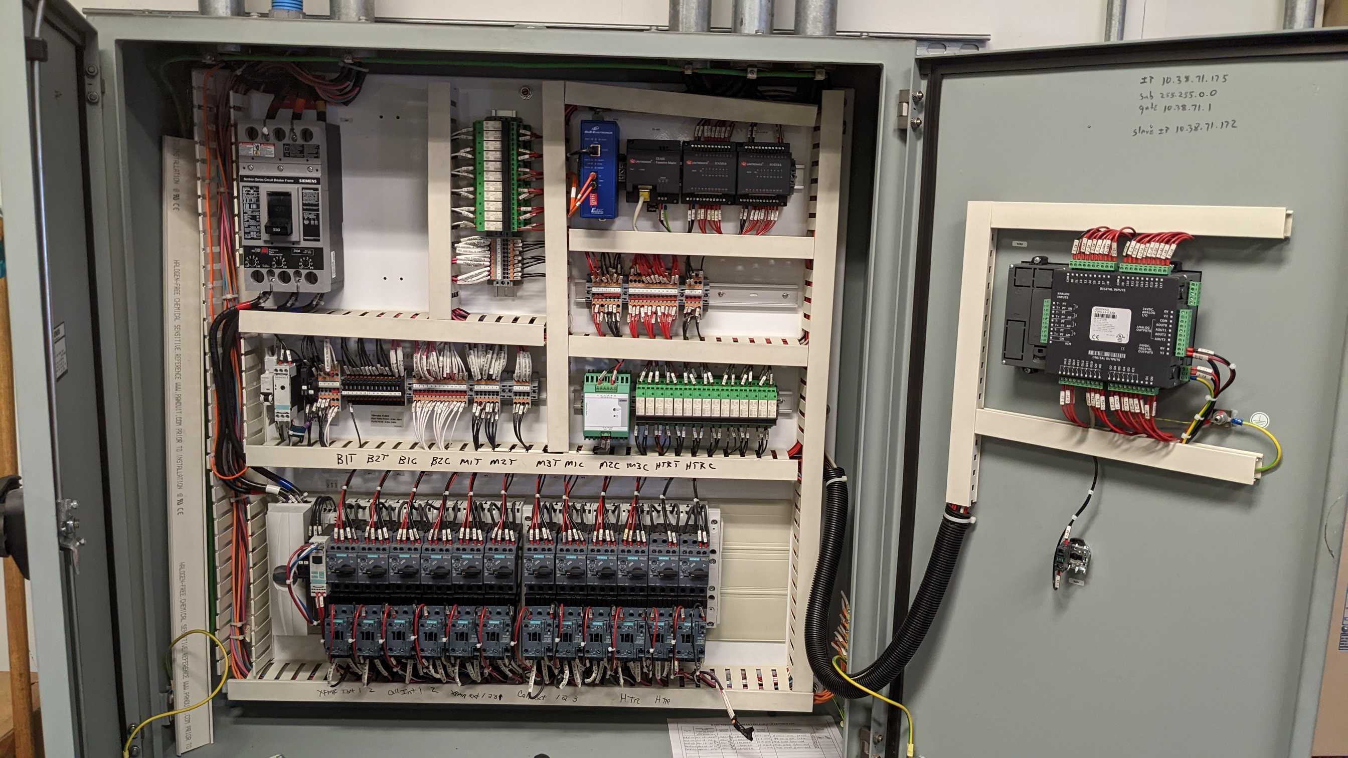 SIEMENS CONTROL PANEL - AUTOMATION & CONTROLS