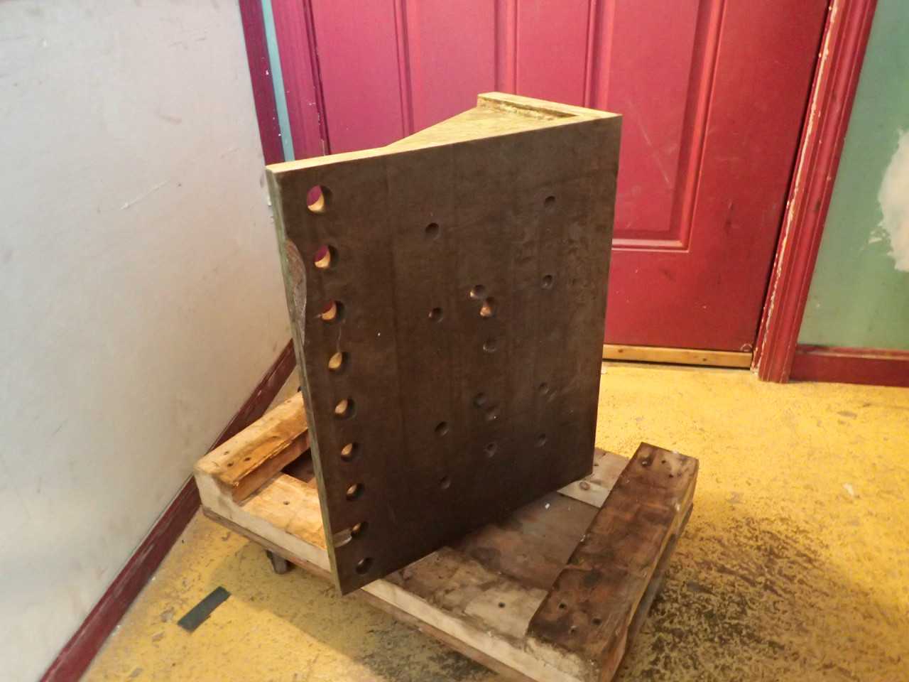 20" x 16" x 9-5/8" Steel Right Angle Mill Milling Set-Up Fixture Plate - END MILLS