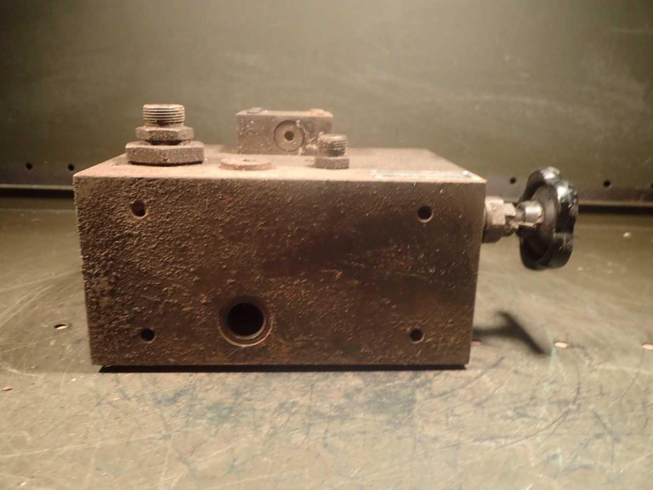 Bosch O-813-228-477 SH5-0863-0 Steel Hydraulic Valve Manifold Block Section - PNEUMATIC VALVE