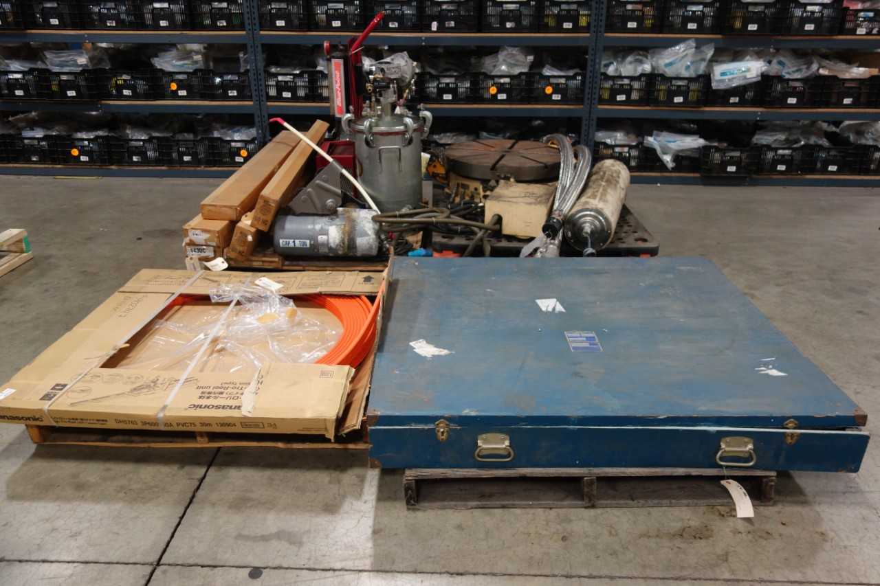 4 PALLETS OF ASSORTED TOOLS - HAND TOOLS