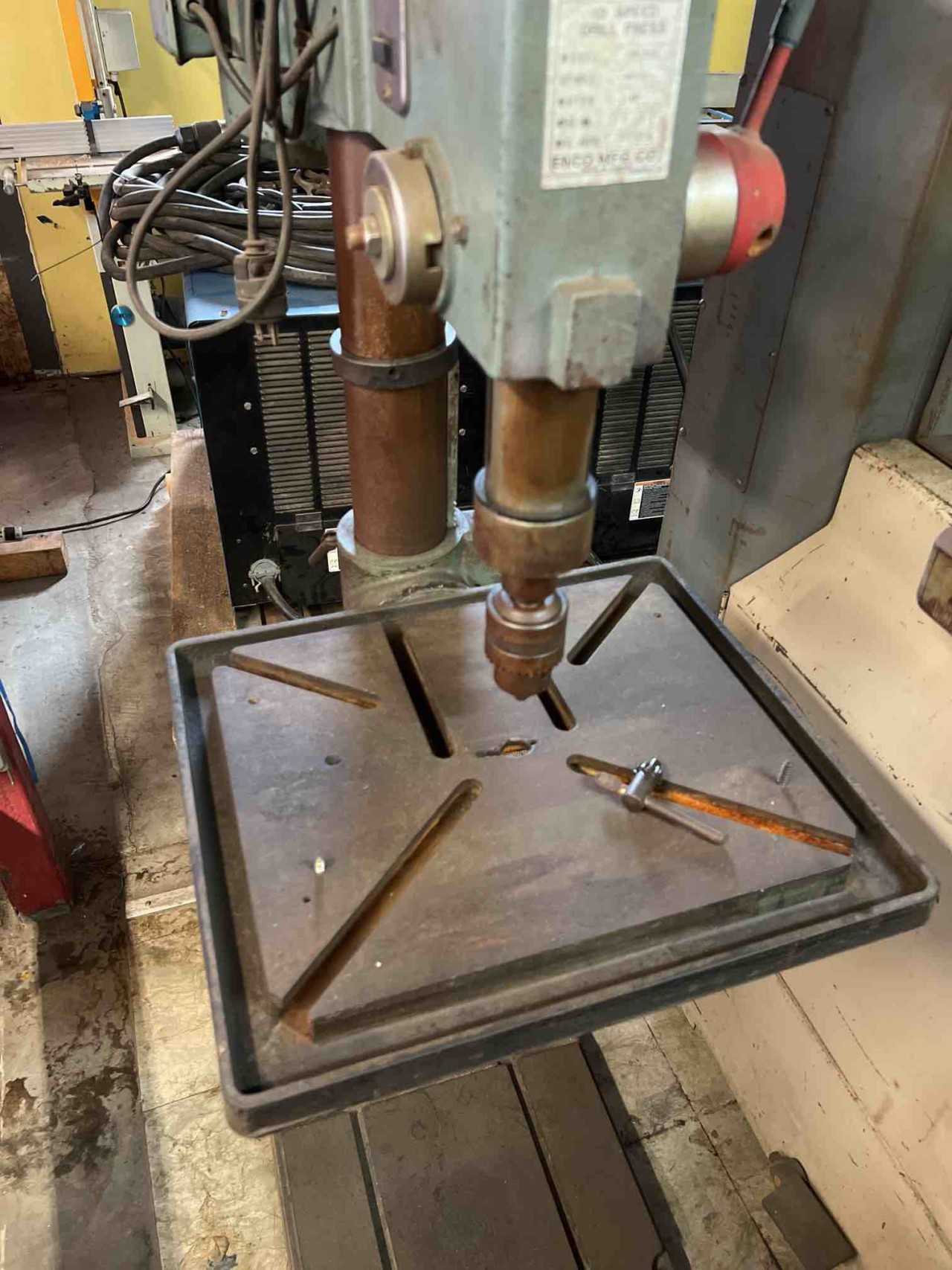 Enco 126-2225 drill press - UPRIGHT DRILL PRESSES