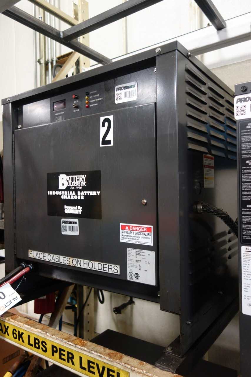 Battery Builders 18Q0865U3D1ZEUM Forklift battery charger (DELAYED REMOVAL) - MATERIAL HANDLING