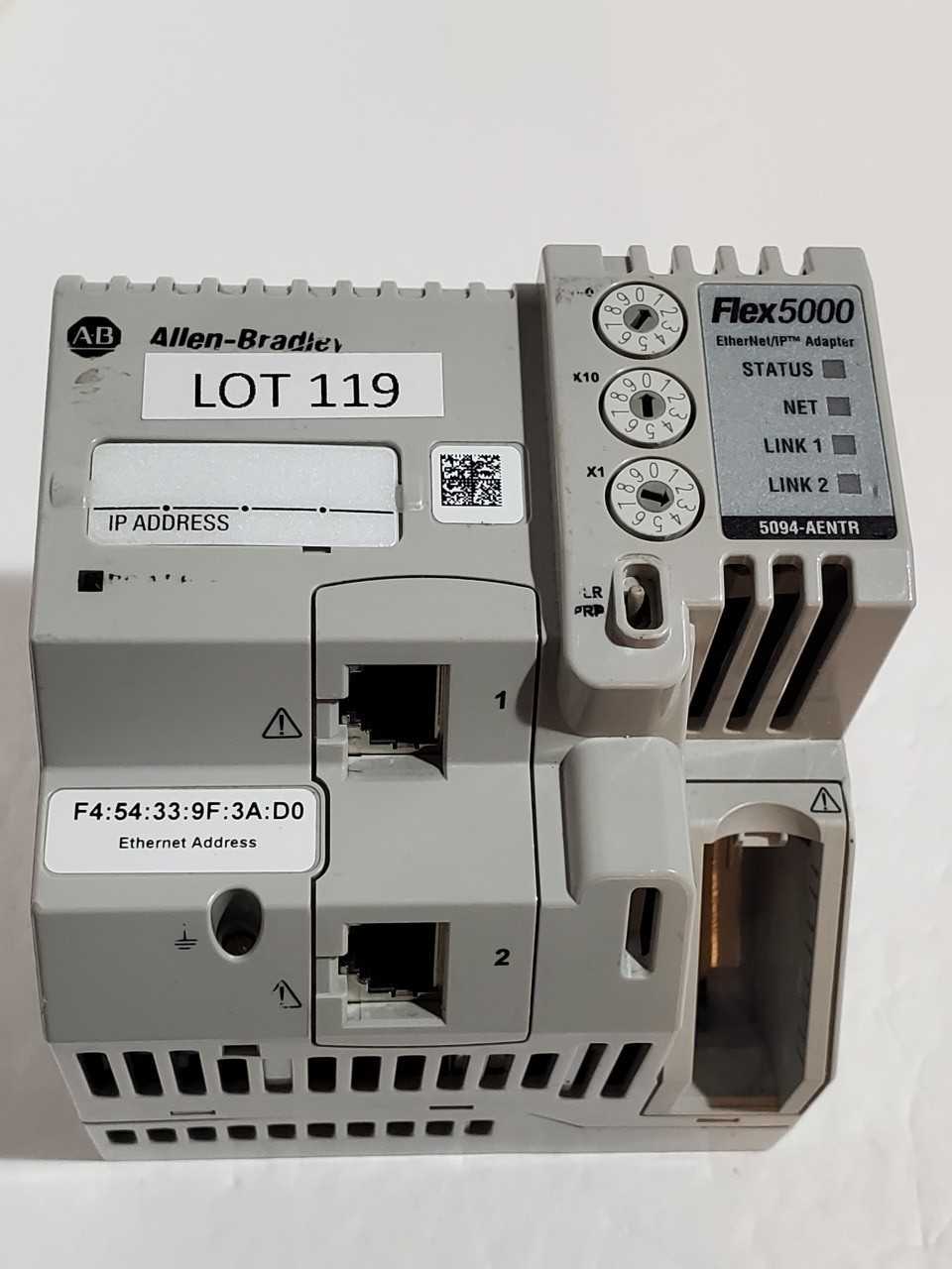 Allen Bradley Flex 5000 Ethernet I/P Adapter - INDUSTRIAL PARTS