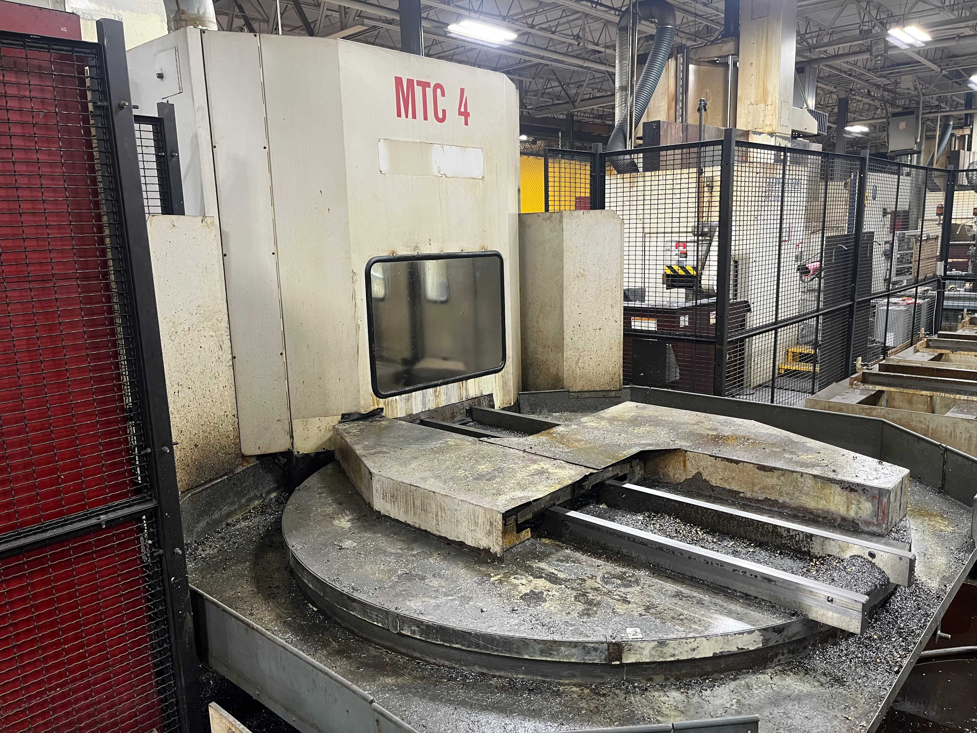 1995 Cincinnati Milacron T-40 4 Axis Horizontal Machining Center w/Siemens Acramatic 950 Control - CNC MACHINING CENTERS