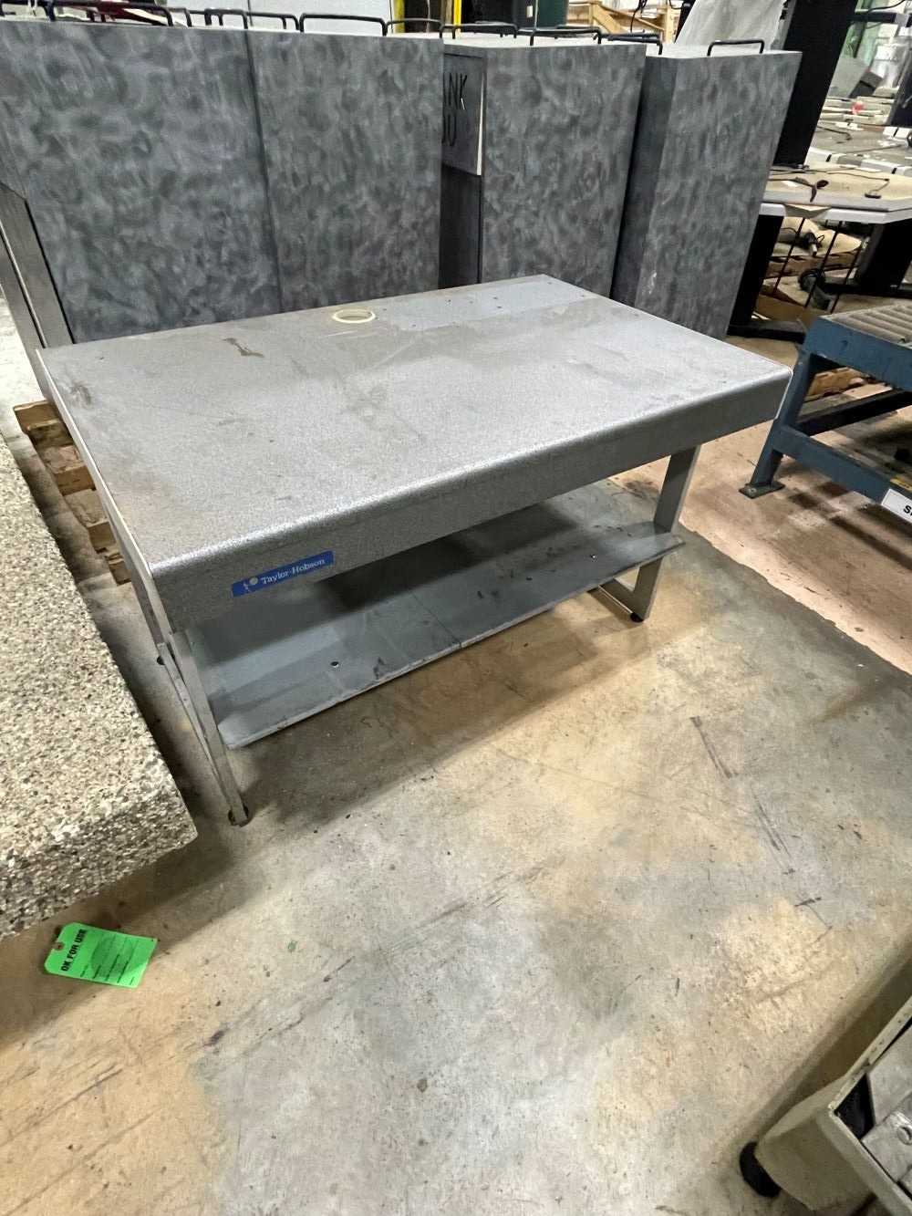 Table - PLANT & FACILITY EQUIPMENT