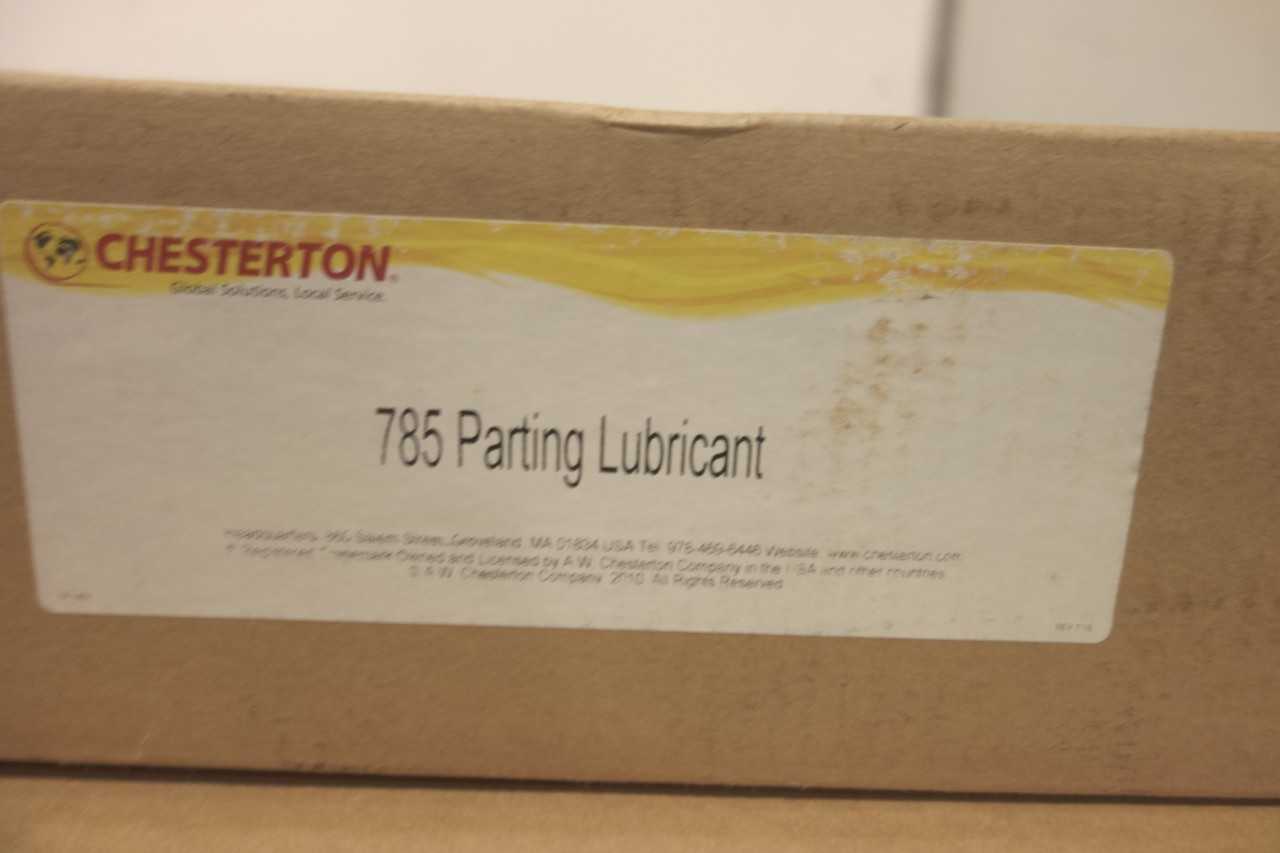 LOT OF 6 CASES OF 12 CHESTERTON 785 PARTING LUBRICANT 500GM - PART NUMBER D857749-080747 785 - INDUSTRIAL PARTS