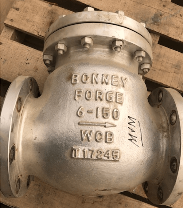 Bonney Forge 6IN 150# WCB Check Valve - CHECK VALVE