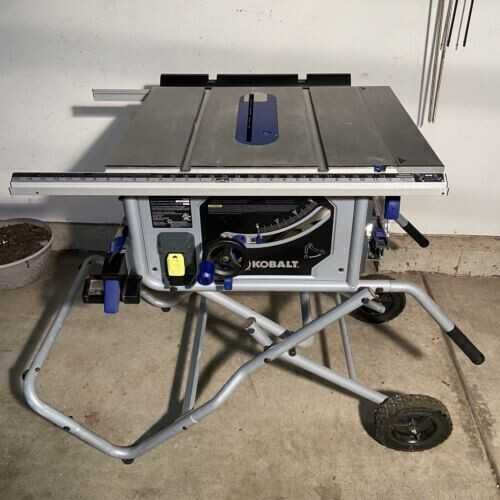 Kobalt 10" table saw - METAL SAWS Kobalt 10" table saw - METAL SAWS