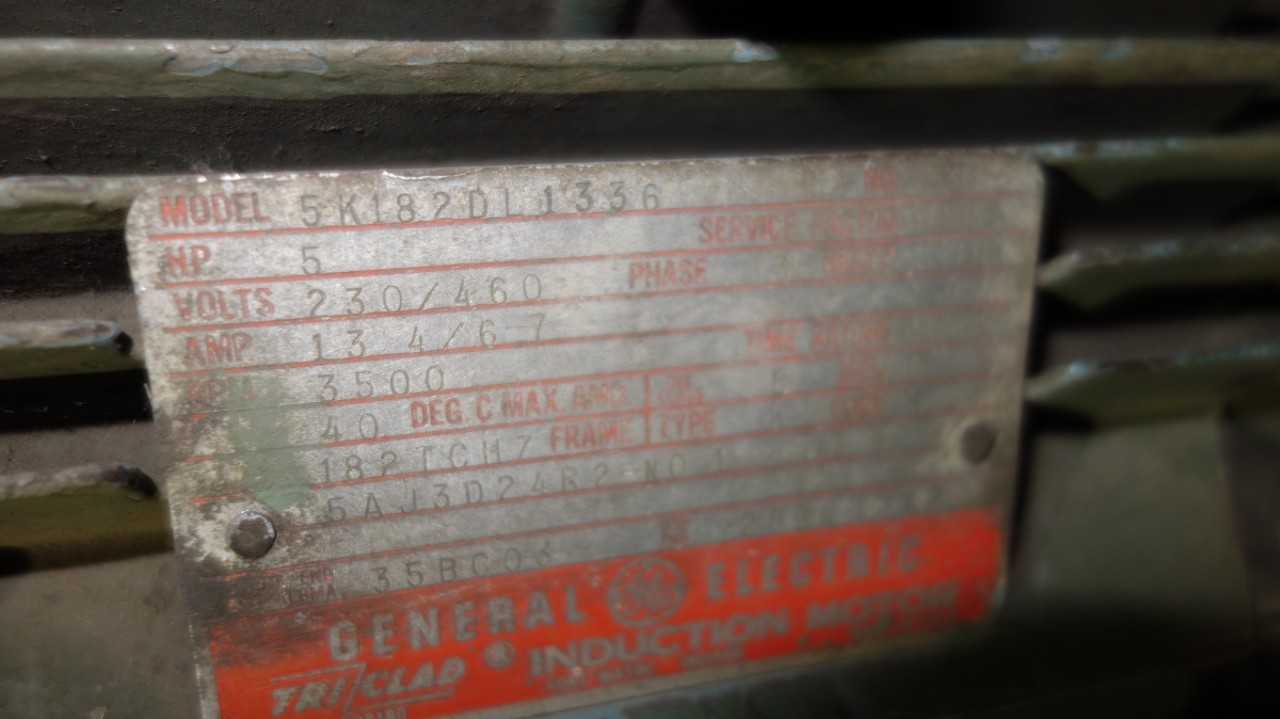 INGERSOLL RAND H-HC 2X11/2X6H-5 PUMP MOTOR - CENTRIFUGAL PUMP
