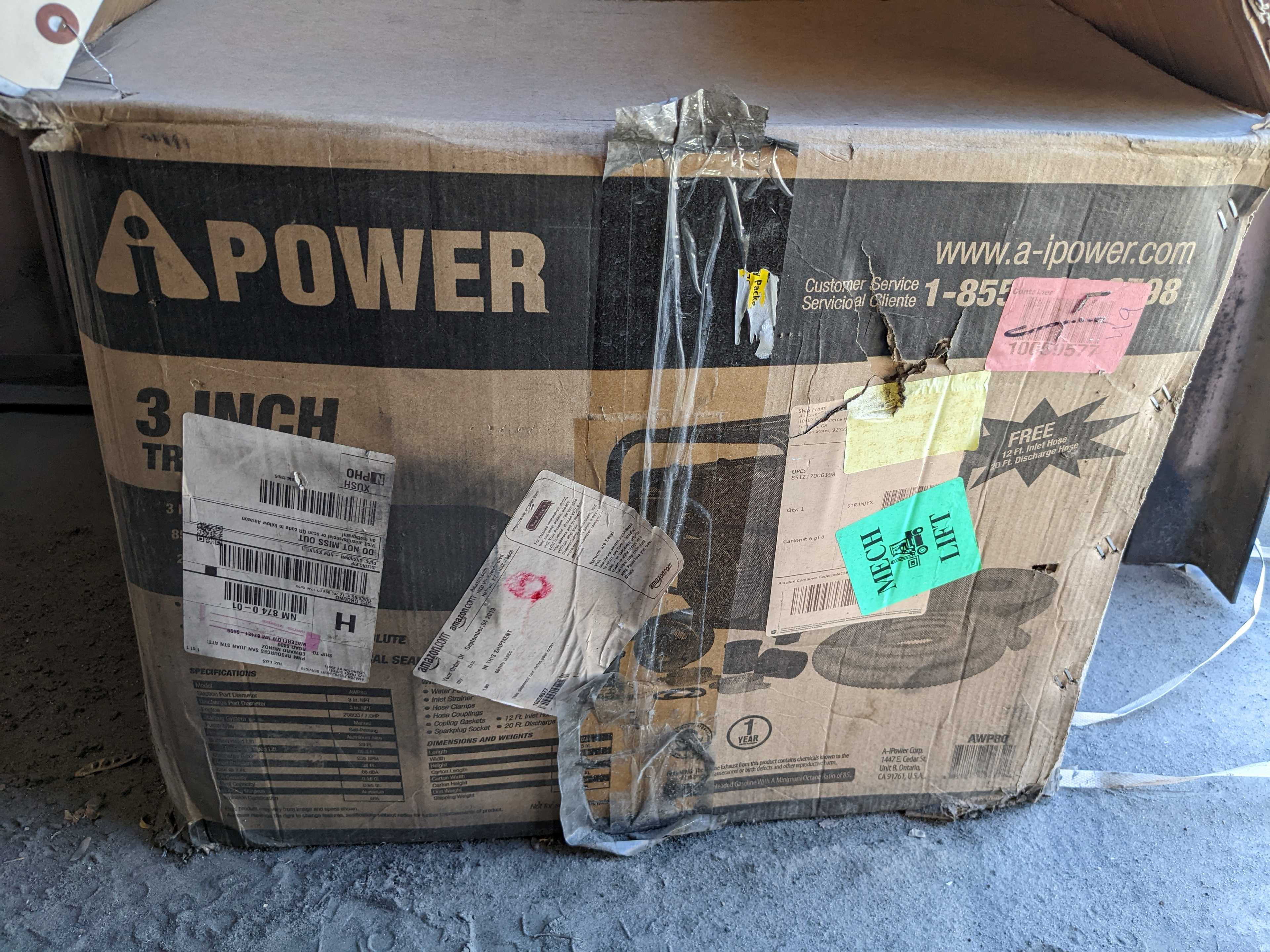 TRASH PUMP - POWER GENERATORS