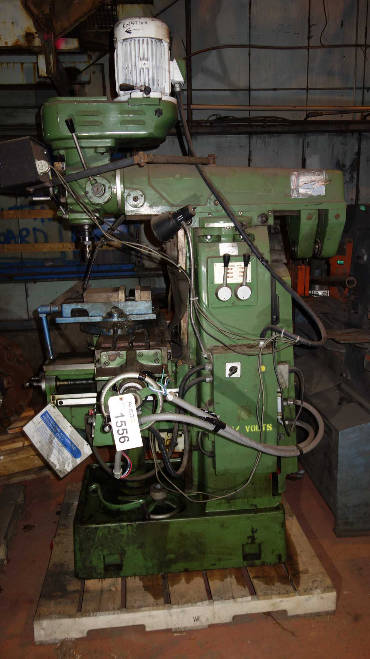 ENCO VERTICAL MILLLING MACHINE 480V - CNC MACHINING CENTERS