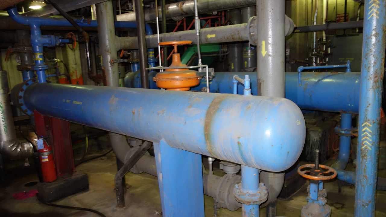 LOT OF 2 INDUSTRIAL PROCESS HEAT EXCHANGER