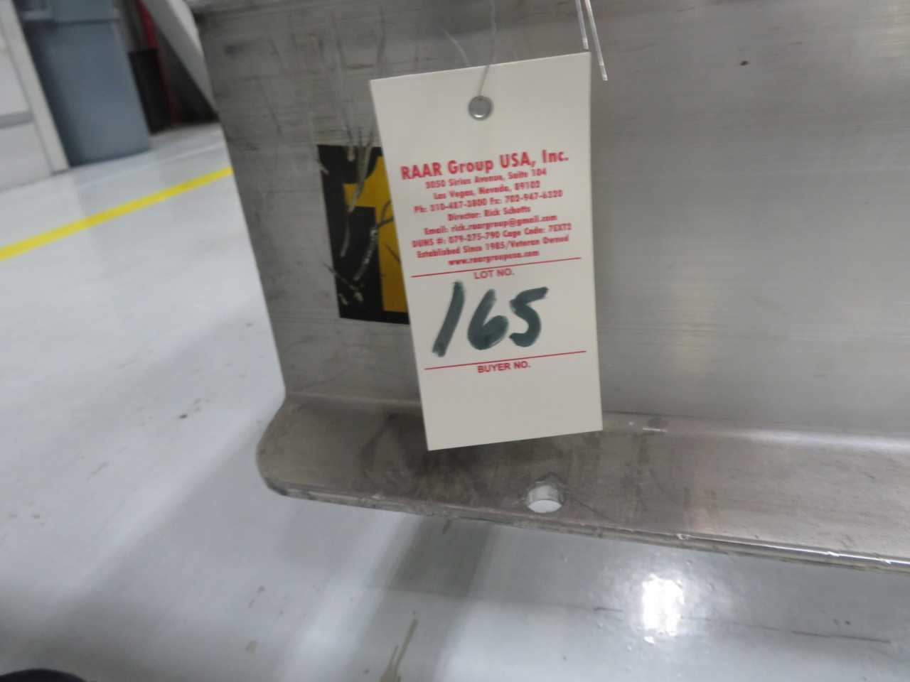 Aluminum Cart on Wheels, approx. 25' long - MISCELLANEOUS