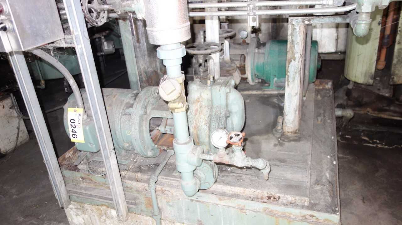 LOT OF 2 INGERSOLL RAND 12MRV-15 PUMP MOTOR - PUMPS