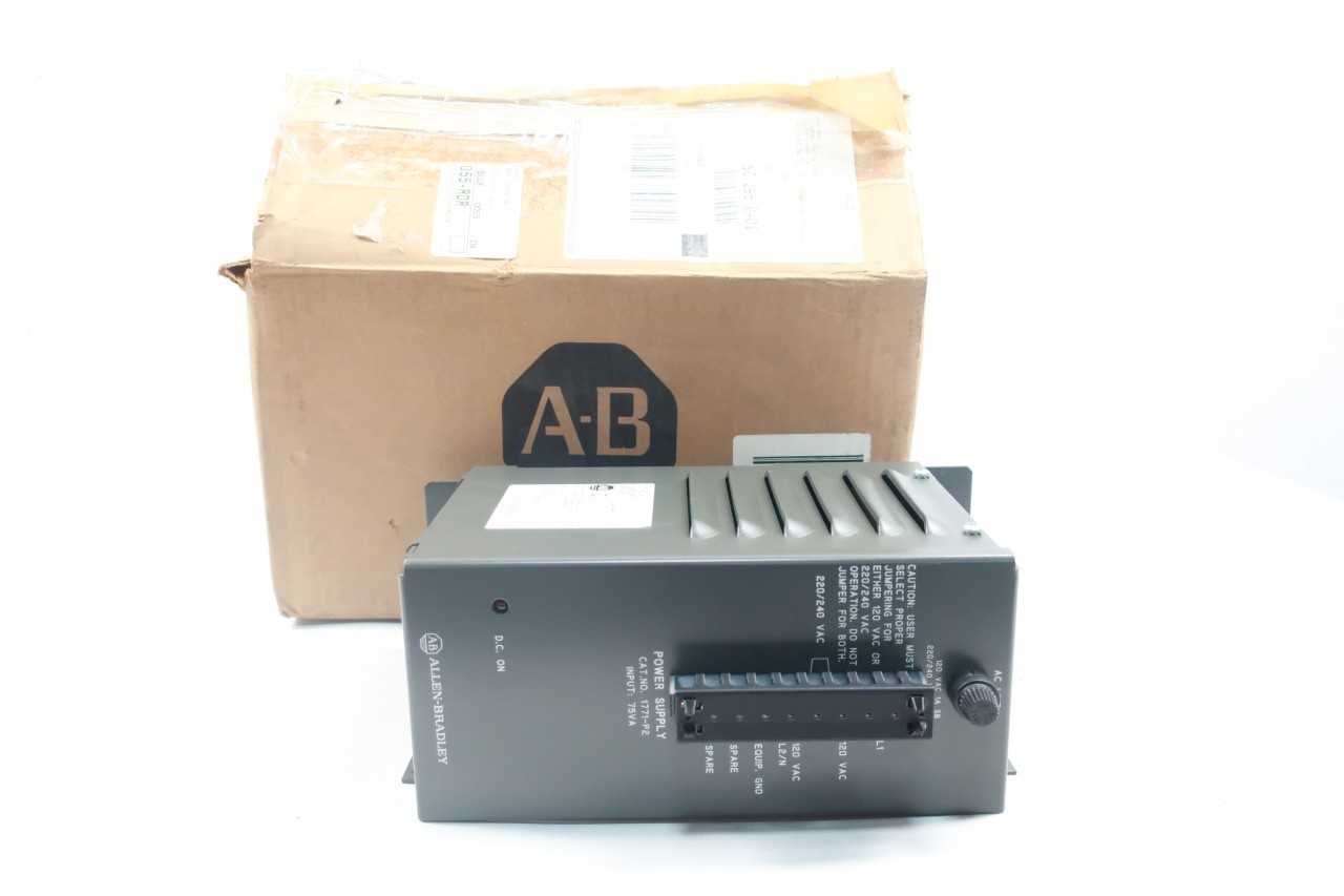 ALLEN BRADLEY 1771-P2 SER A POWER SUPPLY MODULE - AUTOMATION & CONTROLS ALLEN BRADLEY 1771-P2 SER A POWER SUPPLY MODULE - AUTOMATION & CONTROLS