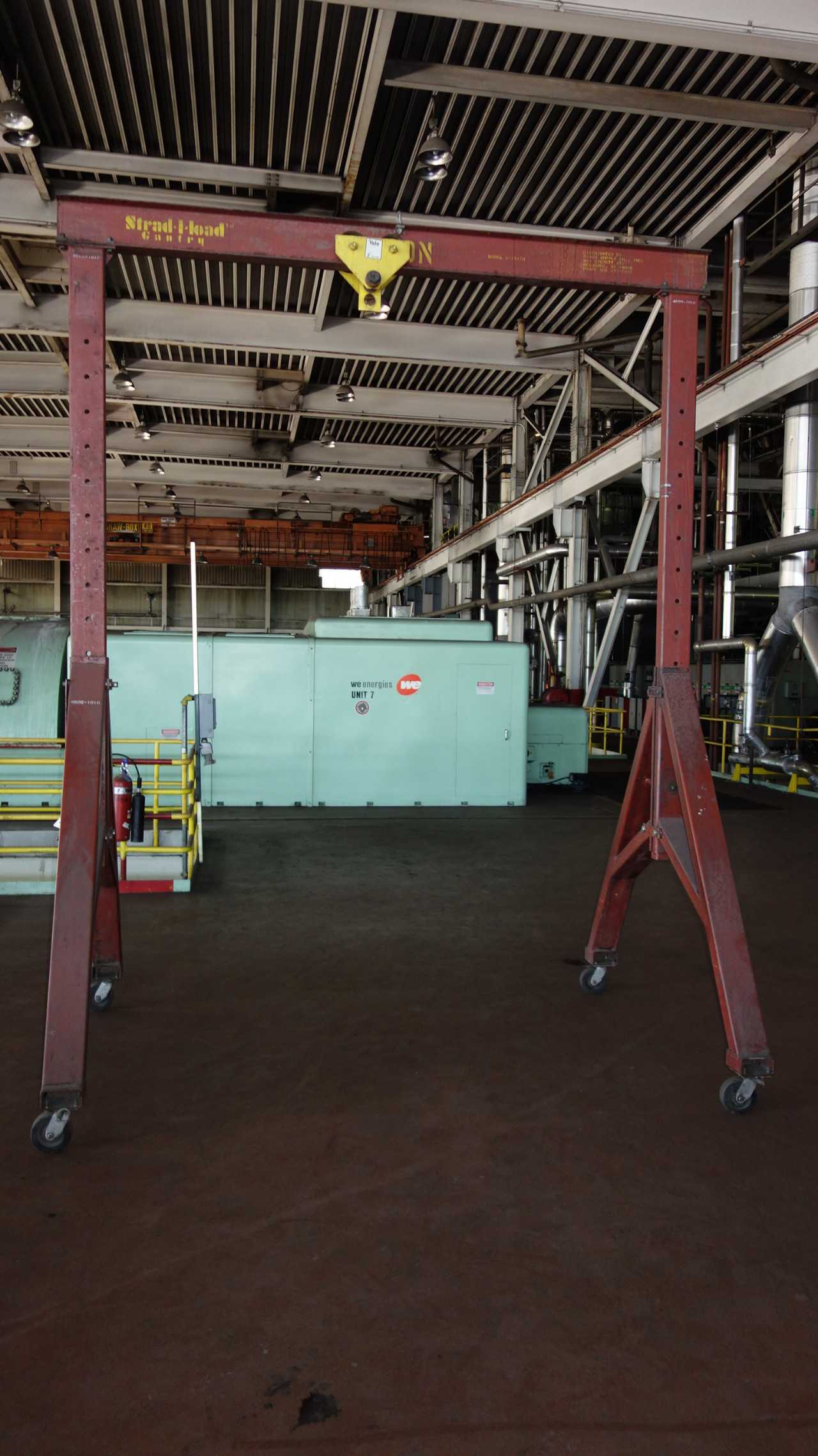 STRAD-I-LOAD 2-12-10 PORTABLE GANTRY 2 TON W/ TROLLEY - LIFTING EQUIPMENT