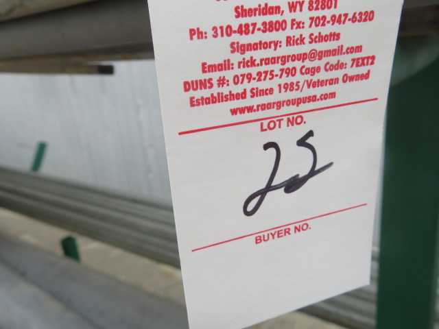 Steel Rack on Wheels and Content of all items in pictures (lot) - MISCELLANEOUS