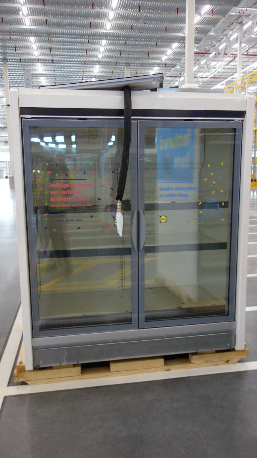 AHT VENTO GREEN MC FREEZE 156 2 DOOR MULTI-SHELF CHEST CAKE FREEZER 1.050W 208-240V-AC - 