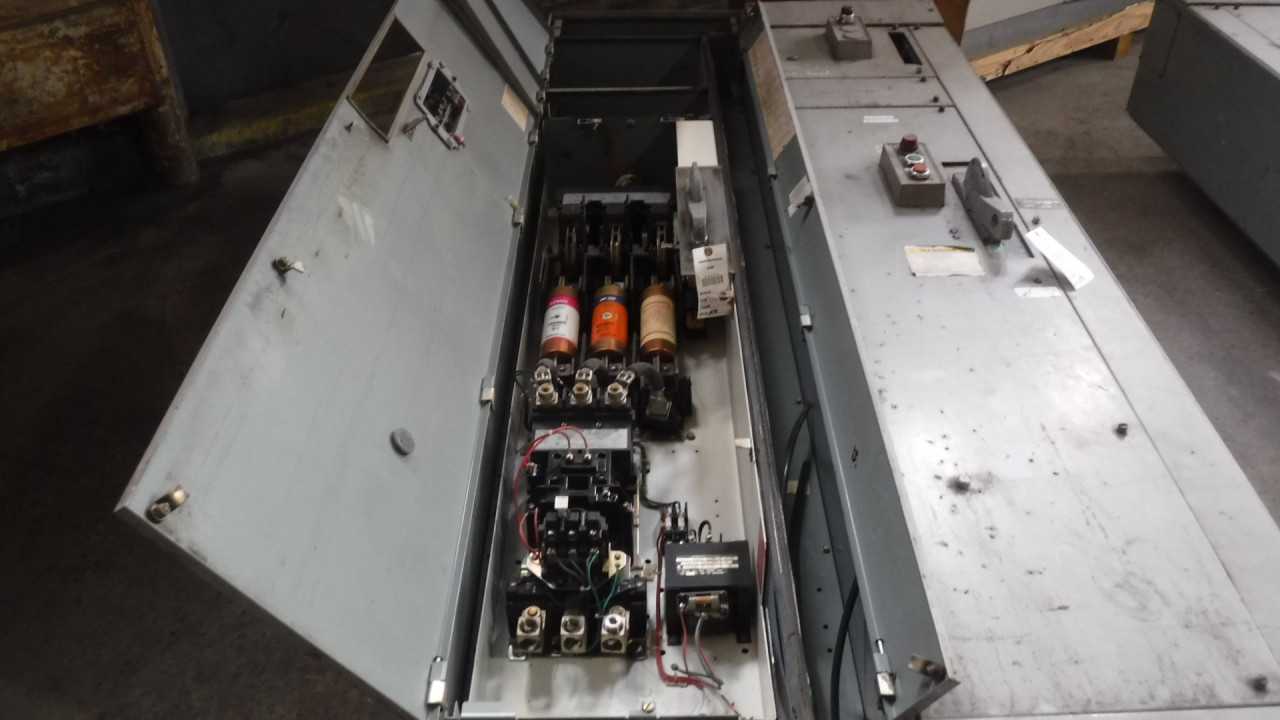 200 HP Allen Bradley Size 5 MCC Bucket 509 - MOTOR CONTROL CENTERS