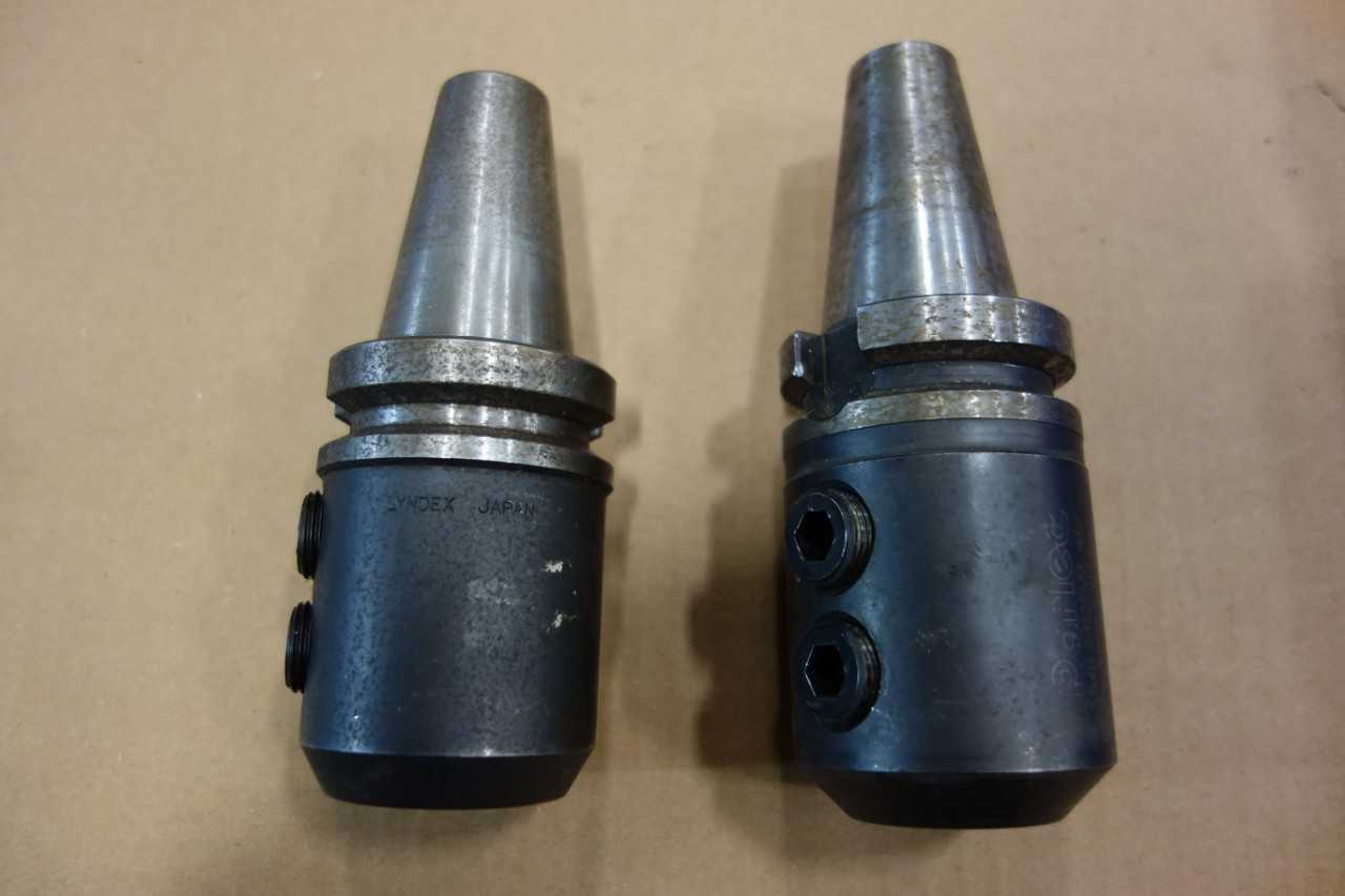 LOT OF ASSORTED CAT40 TOOL HOLDERS - VALENITE, PARLEC, LYNDEX - MACHINING ACCESSORIES & TOOLING