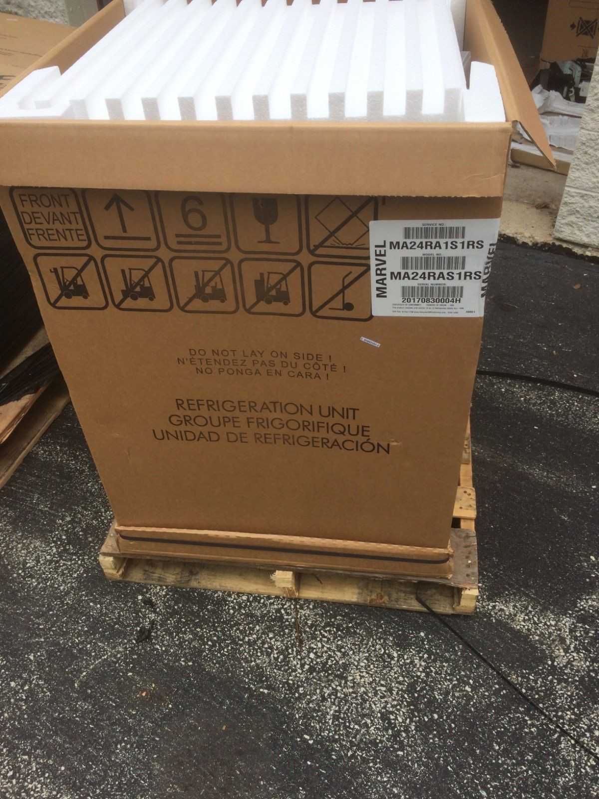 Marvel MA24RAS1RS 24" Freestanding CounterDepth Refrigerator/Brand New - MISCELLANEOUS