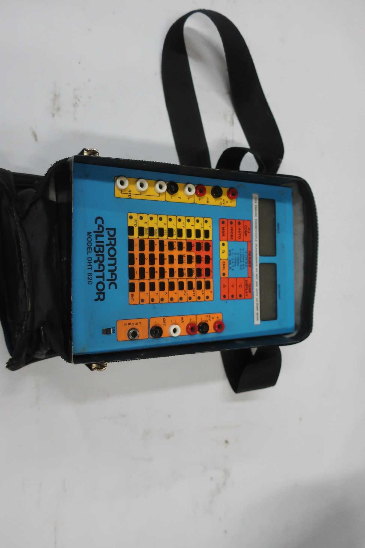 PROMAC DHT 820 PROCESS CALIBRATOR - ELECTRIC POWER TOOLS