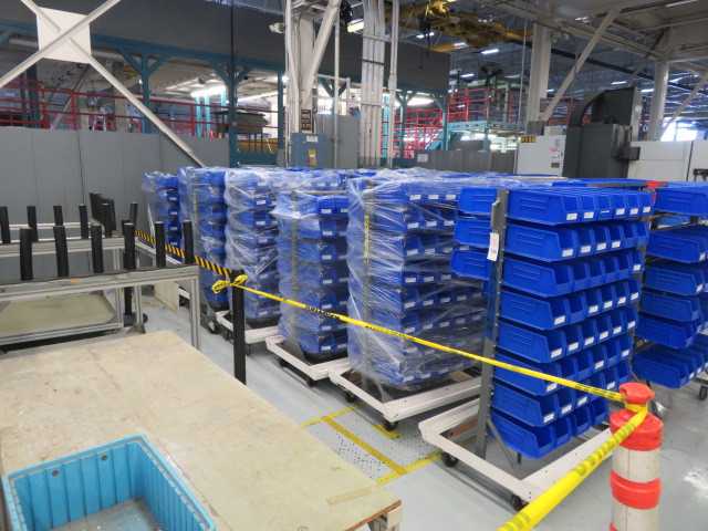 Plastic Parts Holders (7) pallets - MISCELLANEOUS