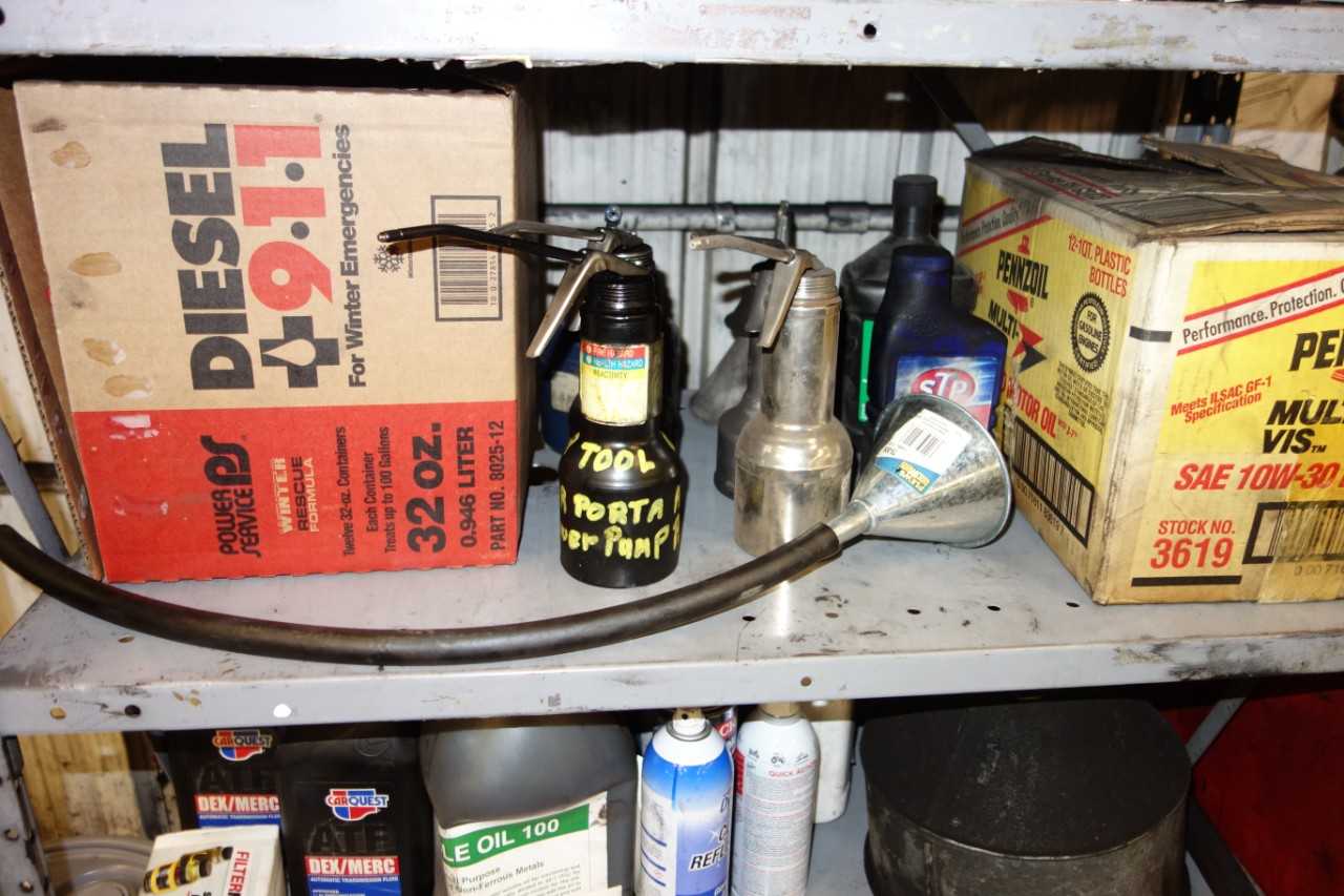 CONTENTS OF SHELVING, AUTOMOTIVE PARTS - SHELVING