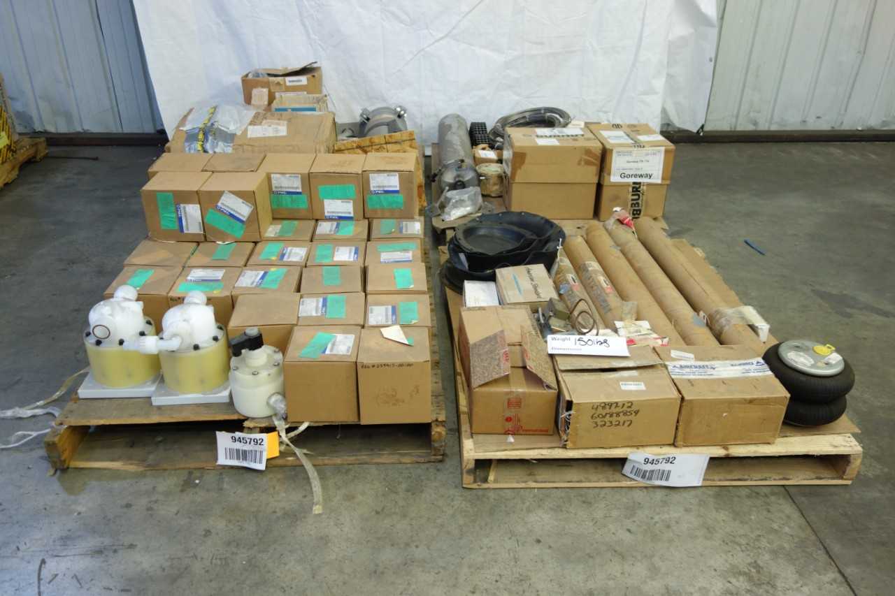 4 PALLETS OF ASSORTED MRO - INDUSTRIAL PARTS