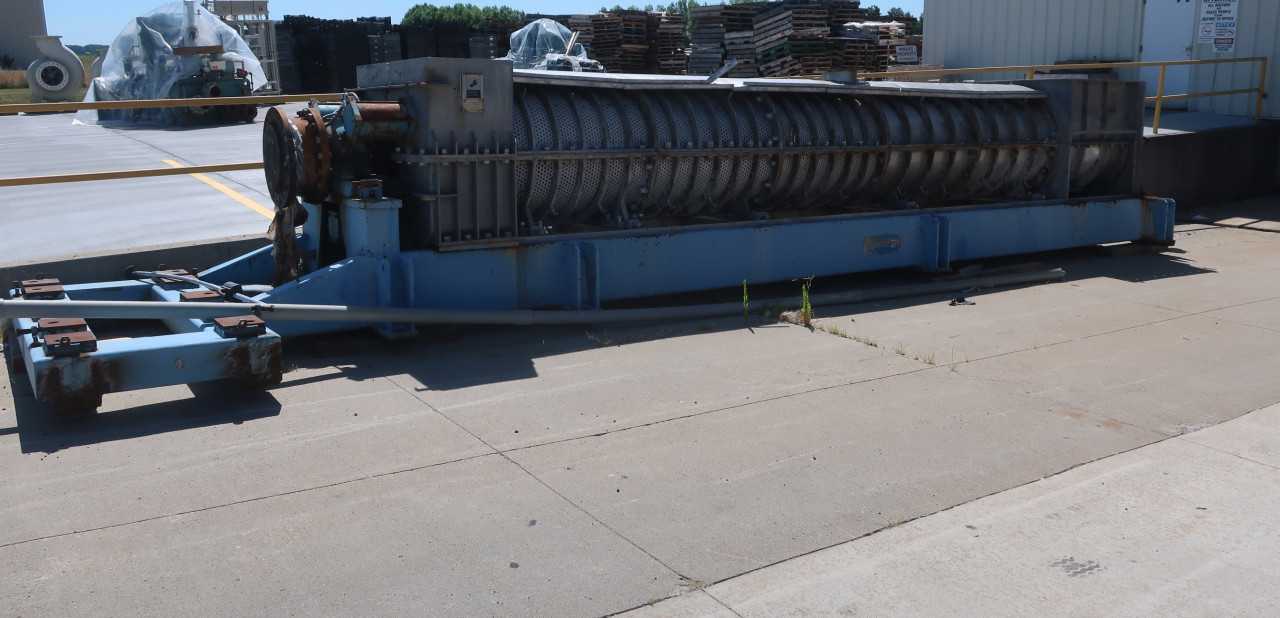 ANDRITZ DUPPS 24IN PAPER PULP DEWATERING SCREW PRESS - PULP & PAPER
