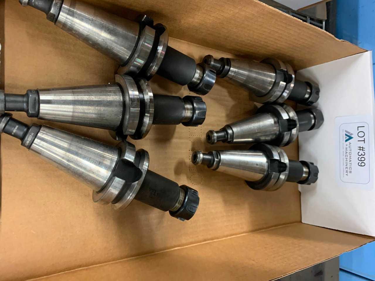 (6) CAT 40 Toolholders - ELECTRIC POWER TOOLS