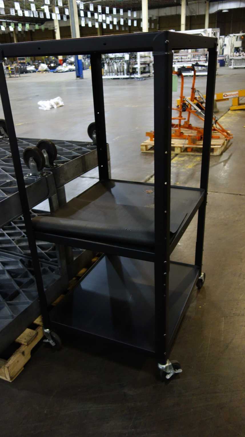 LOT OF 3 ASSORTED ROLLING CARTS - ROLLING CARTS