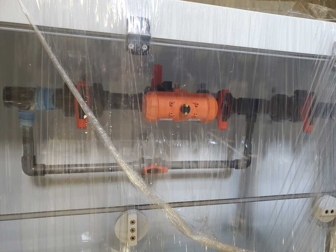 Georg Fischer Encased Pneumatically Actuated Piping w/ Manual Override - VALVES