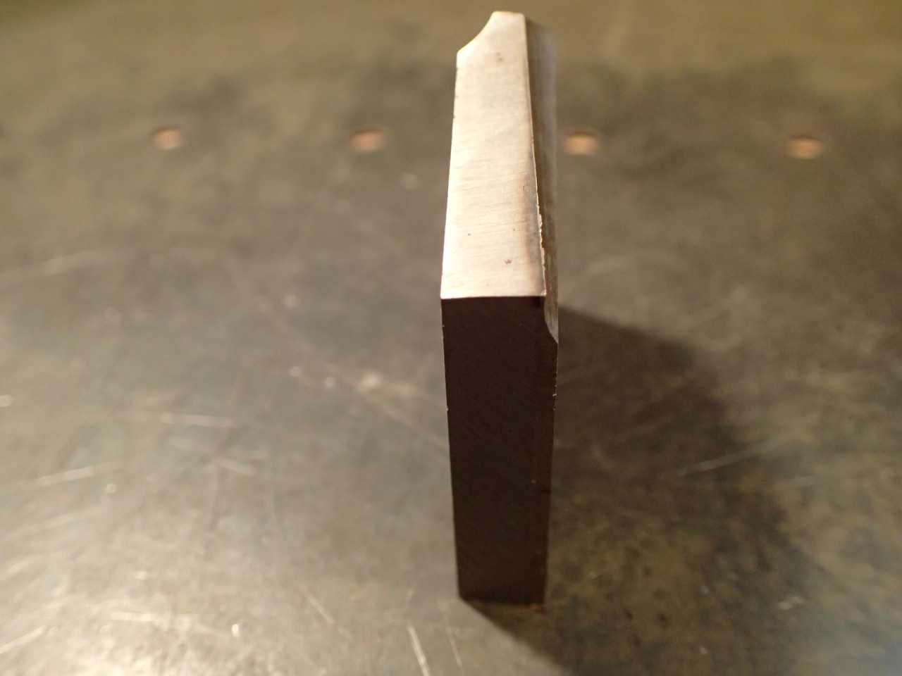 Waukesha 1025-0228F 2-7/16" 2.4375 Spade Drill Insert: AMEC, D Series, HSS - MACHINING EQUIPMENT PARTS