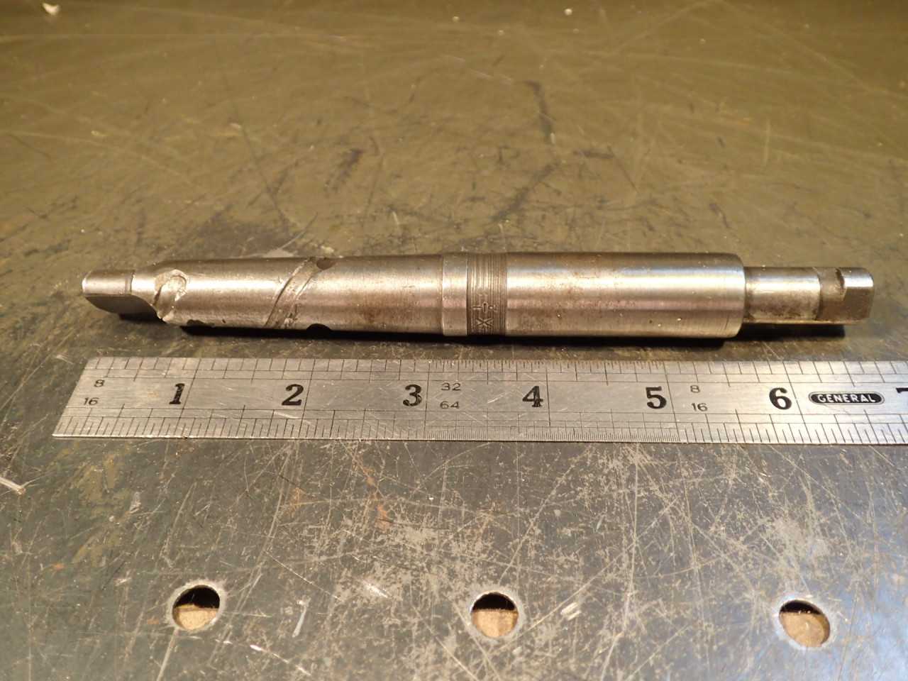 Eclipse 118-T Back Spotfacer Arbor 1/2" Drive 3/4" Pilot Morse Taper 2 Shank 2MT - END MILLS
