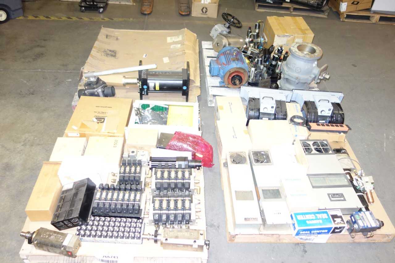 4 PALLETS OF ASSORTED AUTOMOTIVE SURPLUS - INDUSTRIAL PARTS