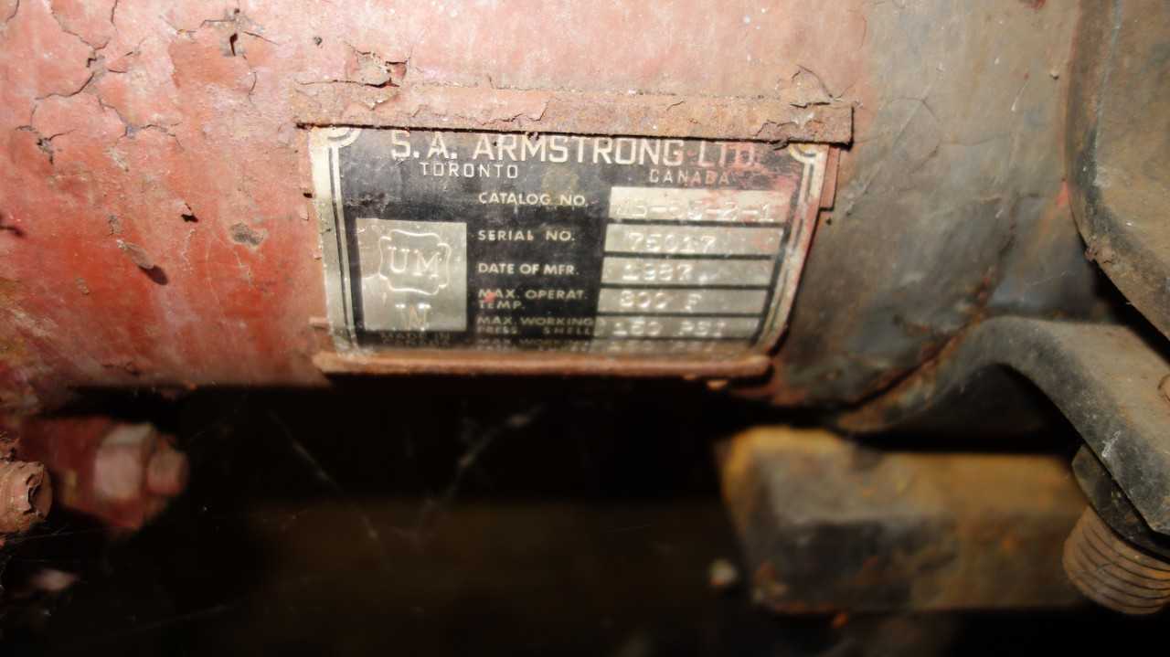ARMSTRONG WS-65-2-1 HEAT EXCHANGER