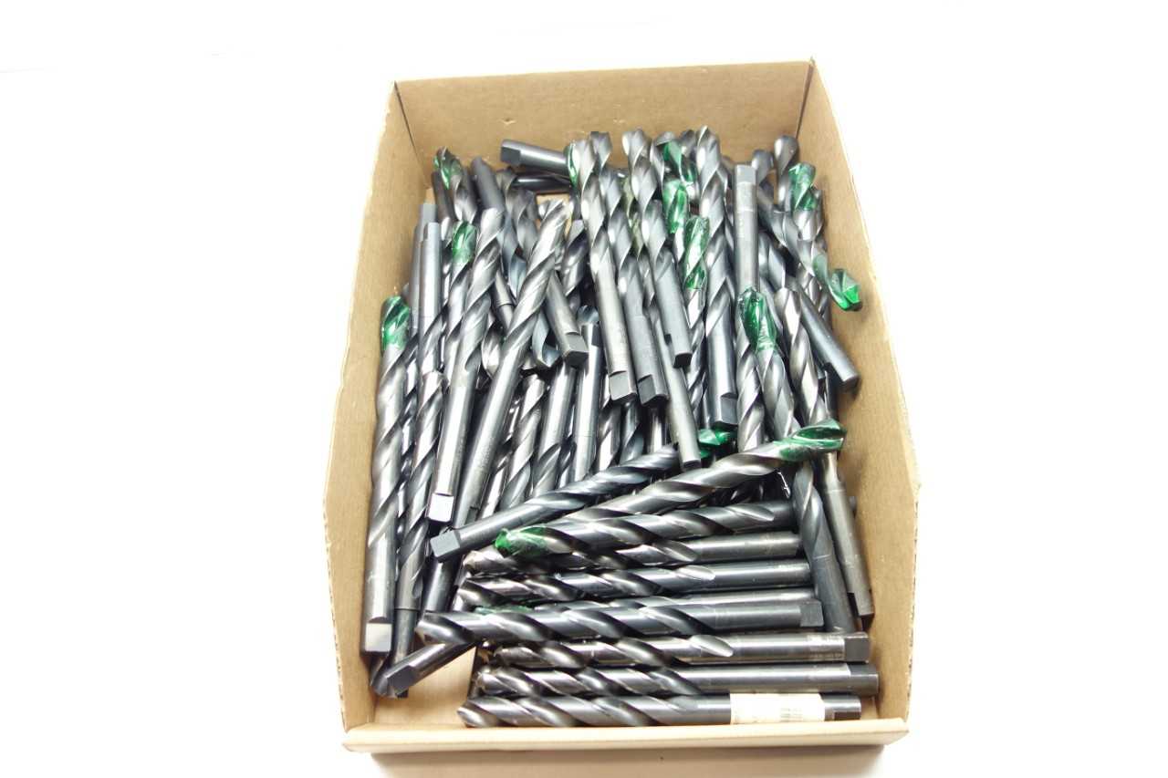 LOT OF ASSORTED DRILL BITS - ELECTRIC POWER TOOLS