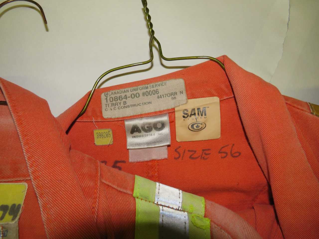 LOT OF 10 ASSORTED FLAME RESISTANT COVERALLS - SAFETY EQUIPMENT