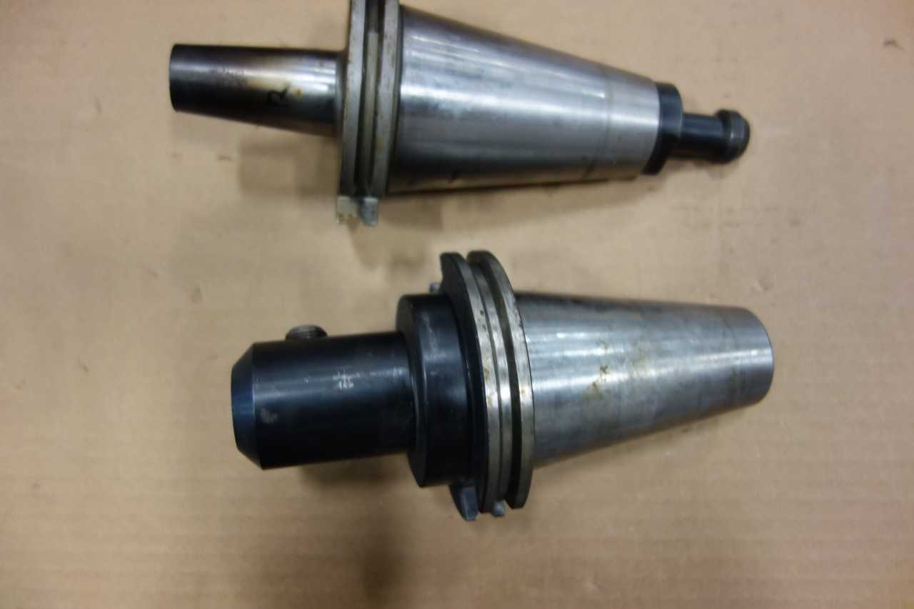 LOT OF ASSORTED CAT50 TOOL HOLDERS - ERICKSON - ELECTRIC POWER TOOLS