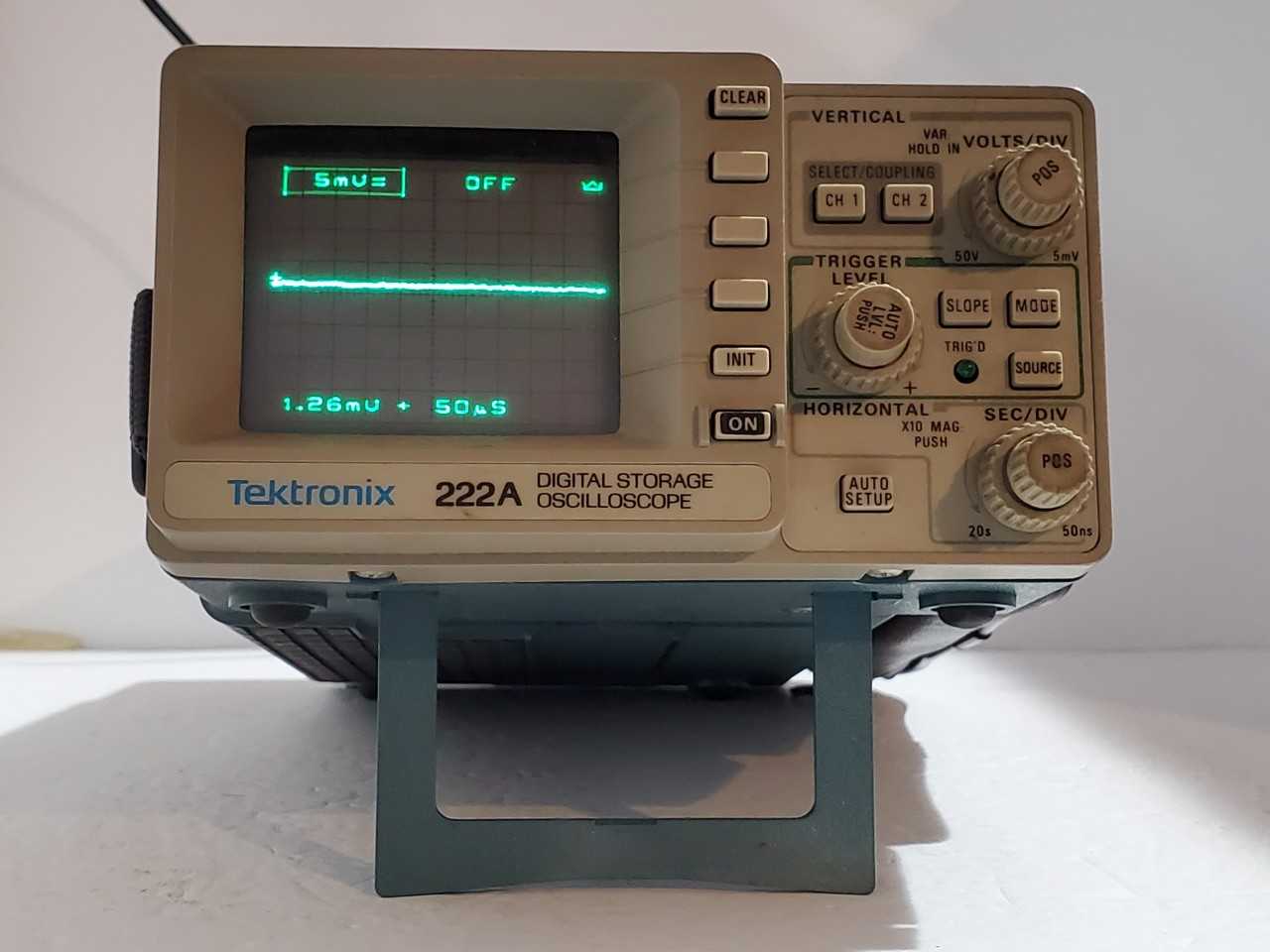 Tektronix 222 Digital Storage Oscilloscope - ANALYZER