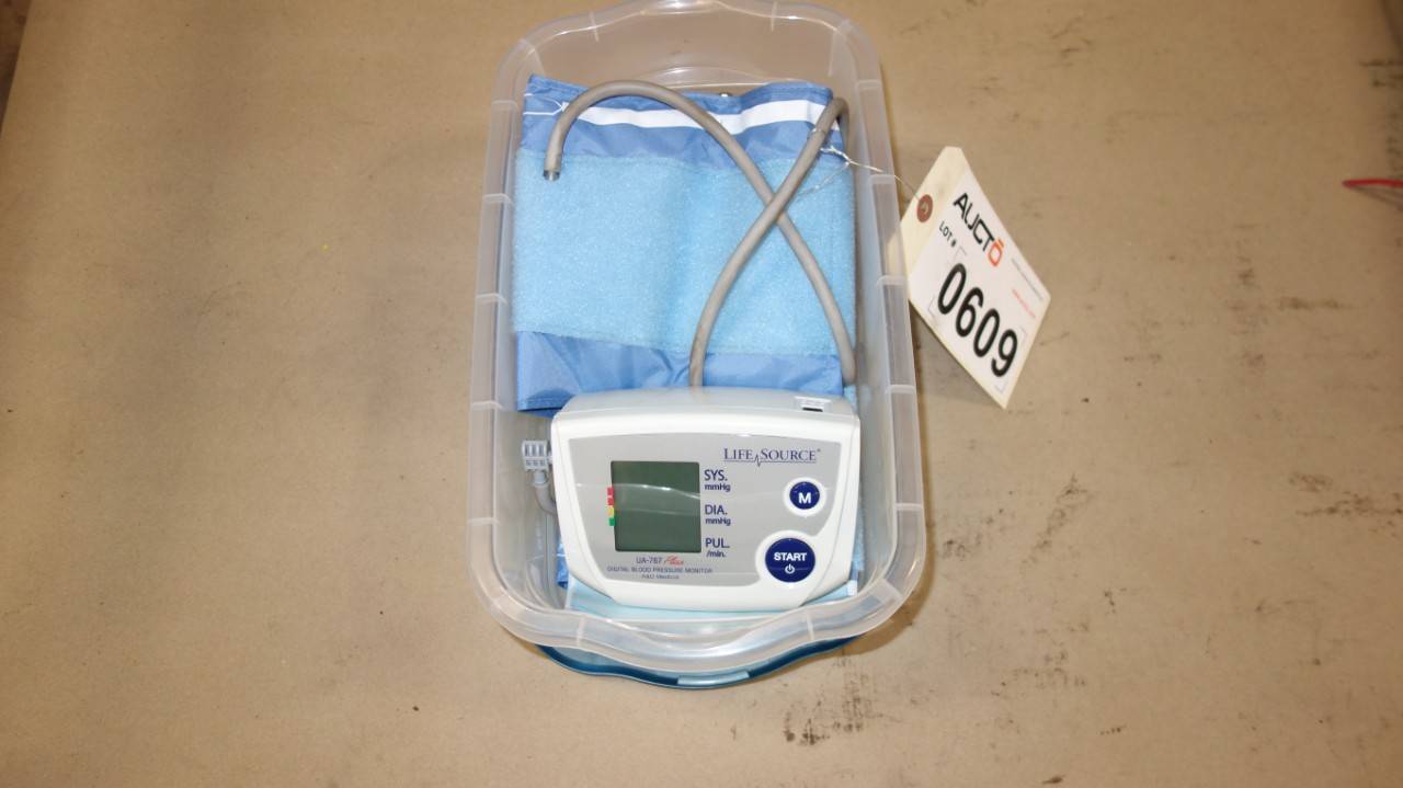 Life Source A&D Medical Home Blood Pressure Monitor With Case