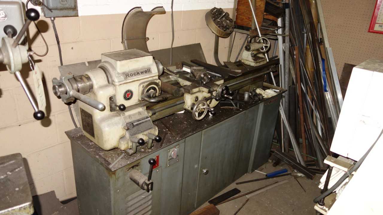DELTA ROCKWELL 11IN METAL LATHE - LATHES