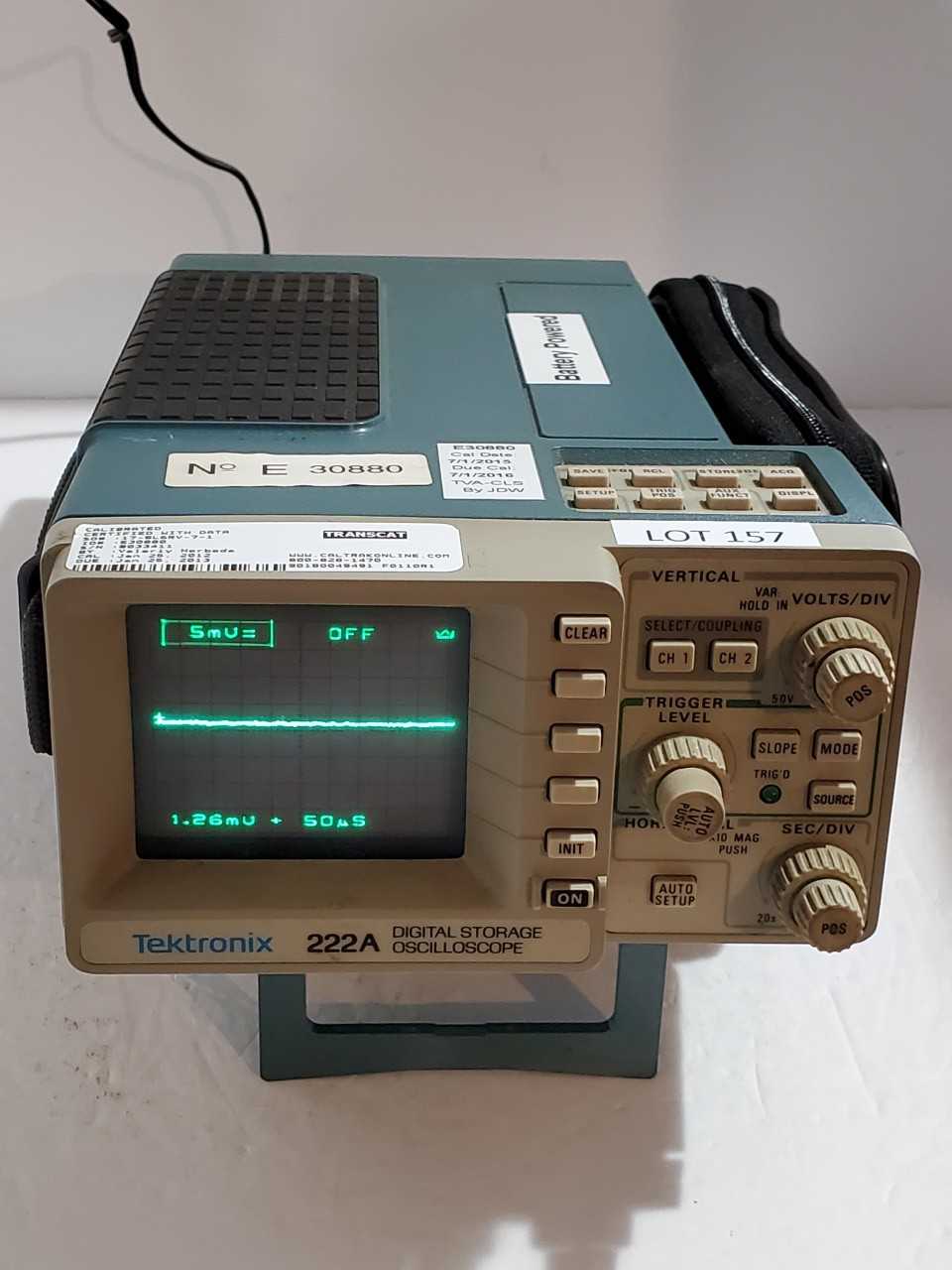 Tektronix 222 Digital Storage Oscilloscope - ANALYZER