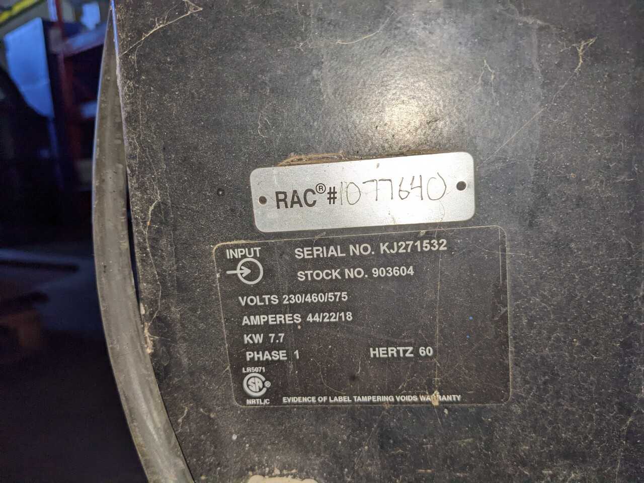1994 MILLER MILLERMATIC 25 DC WELDER - WELDING EQUIPMENT