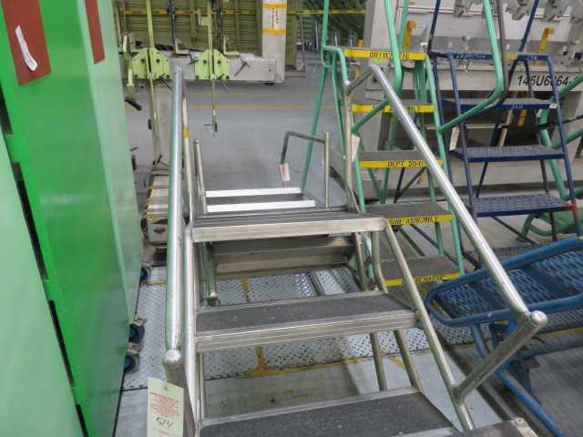 Aluminum Ladder on Wheels - MISCELLANEOUS