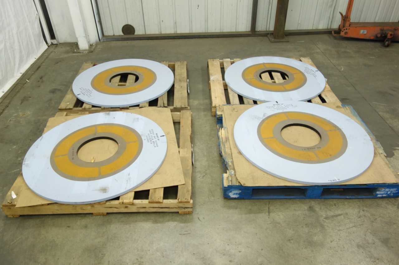 LOT OF 4 CXY80 M+7 V104S 3000M/MIN W0590B GRINDING WHEEL - GRINDING MACHINES