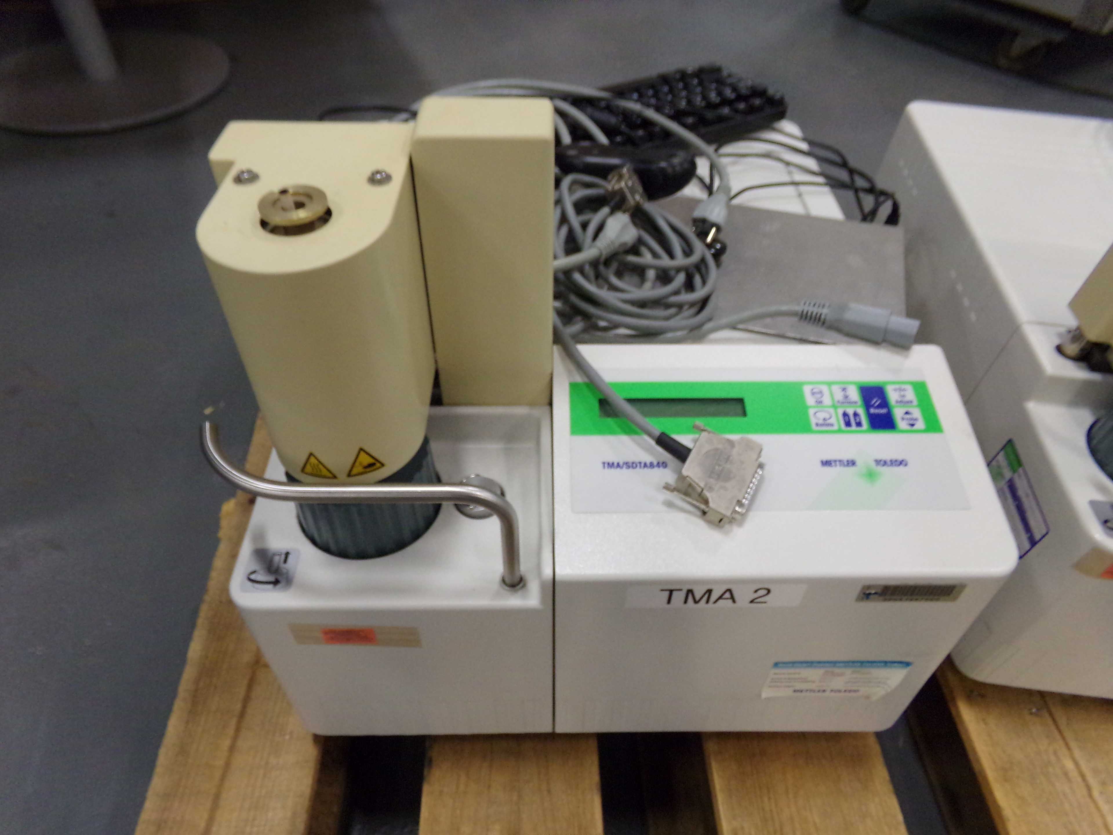LOT OF 2 METTLER TOLEDO TMA/SDTA840 THERMOMECHANICAL ANALYSIS MACHINE - SCALES