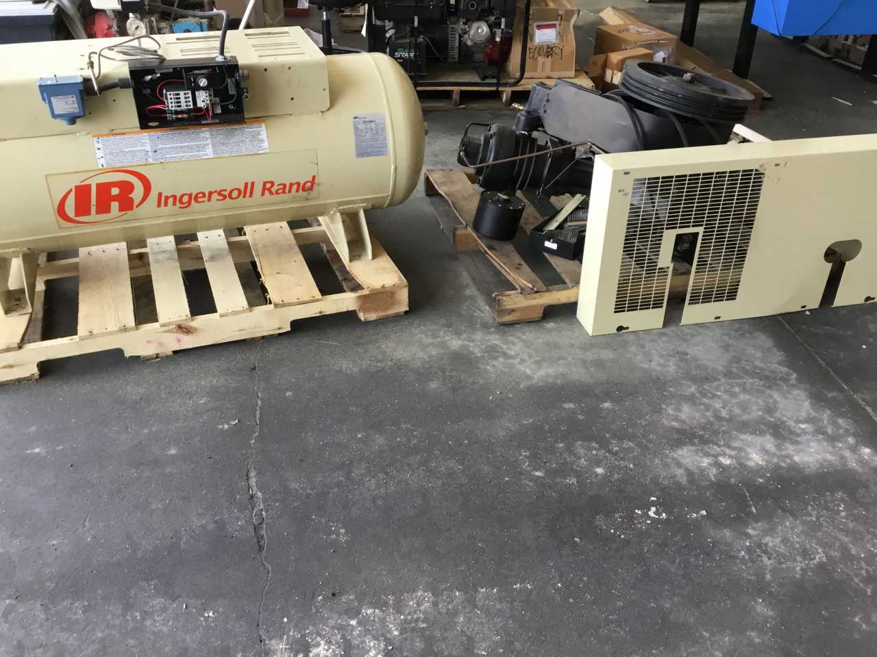 Ingersoll Rand Compressor and Motor - AIR COMPRESSORS