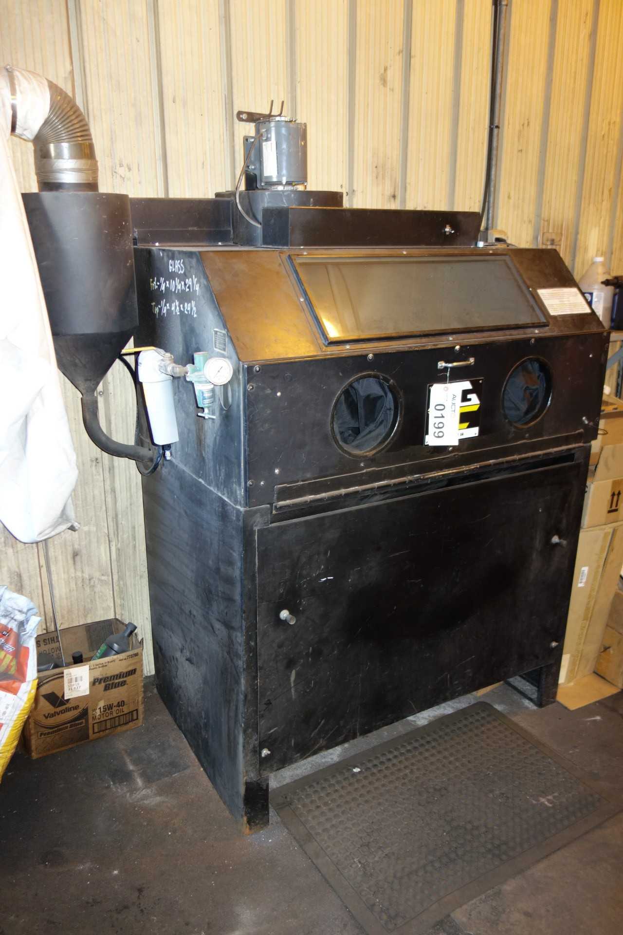 GEO OLCOTT SANDBLASTER CLEANING MACHINE - PLANT & FACILITY